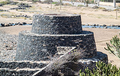 The single-pot limekiln, Caleta de Fuste, Fuerteventura, March 2019