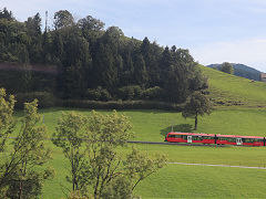 
Train at Umasch,  Appenzell, September 2022
