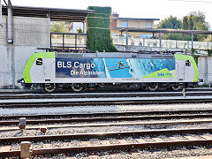 
BLS '485 009' at Speiz, September 2022