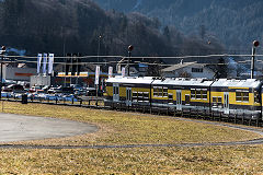 
BoB train approaching Interlaken, February 2019