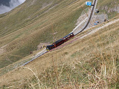 
Going down, below the top station, September 2022