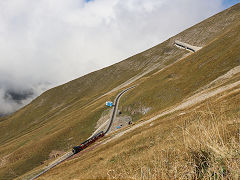 
Going down, below the top station, September 2022