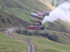 
Going up the easy way - by train, September 2022