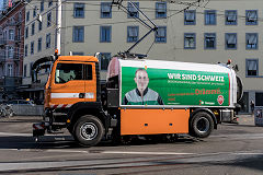 
Basel tramway rail cleaner, February 2019