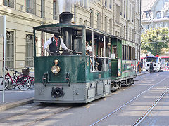 
Bern steam tram '12' and trailer, September 2022