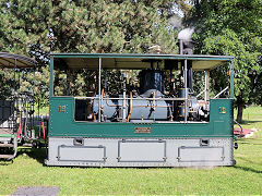 
Bern steam tram '12' and trailer, September 2022