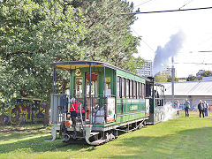 
Bern steam tram '12' and trailer, September 2022