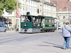 
Bern steam tram '12' and trailer, September 2022