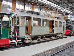 
Sernftalbahn '4' at Blonay Museum, September 2022 