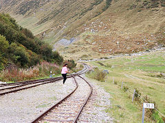 
The line ahead at Tiefenbach, September 2022