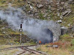 
The East entrance to Furka tunnel, September 2022