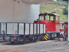 
FOB '51', Deutz 57181 of 1961, at Realp, September 2022