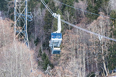 
The BLM cablecar from Lauterbrunnen to Murren, February 2019