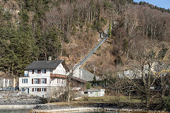 
The Beatenberg funicular, Lake Thun, Interlaken, February 2019