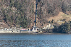 
The Beatenberg funicular, Lake Thun, Interlaken, February 2019