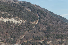 
The Beatenberg funicular, Lake Thun, Interlaken, February 2019