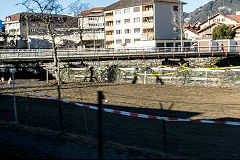 
Disused branch bridge in Interlaken, Switzerland, February 2019