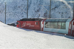 
MGB '103' between Disentis and Brig, February 2019