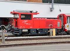 
MGB '811' at Andermatt, September 2022