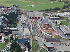 
MGB approaching Andermatt, September 2022