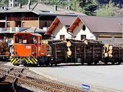 
RhB '120' at Tirano, September 2022