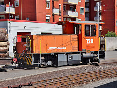 
RhB '120' at Tirano, September 2022