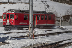 
RhB '47' at Poschiavo, February 2019