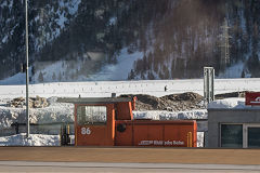 
RhB '86' at Pontresina, February 2019