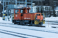 
RhB '112' at St Moritz, February 2019
