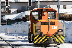 
RhB '120' at Davos, February 2019