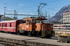 
RhB '215' at Chur, February 2019