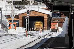 
RhB '243' at Arosa, February 2019