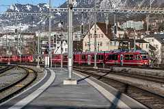 
RhB '3514' at Chur, February 2019