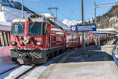 
RhB '630' at Bergun, February 2019