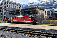 
RhB '707' at Chur, February 2019