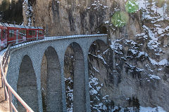 
RhB Landwasser Viaduct, February 2019