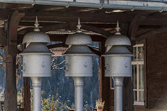 
RhB train arrival bells at Samedan, February 2019