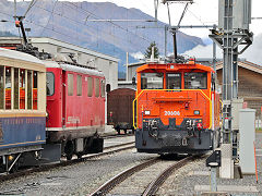 
RhB '20606' at Davos, September 2022