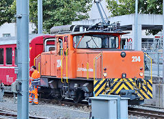 
RhB '214' at Chur, September 2022