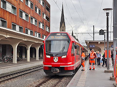 
RhB '3132' at Davos, September 2022