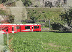
RhB '3511' on the Bruschio spiral viaduct, September 2022
