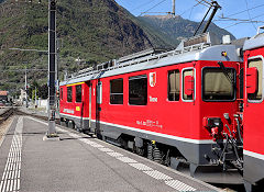 
RhB '53' at Tirano, September 2022