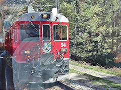 
RhB '54' between Chur and Tirano, September 2022