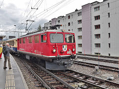 
RhB '603' at Davos, September 2022