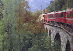 
RhB '612' at Scuol Tarasp, September 2022