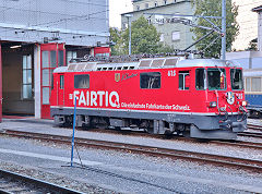 
RhB '615' at Chur, September 2022