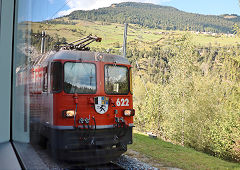 
RhB '622' near Filisur, September 2022