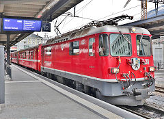 
RhB '631' at Scuol-Tarasp, September 2022