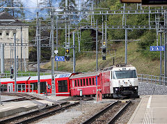 
RhB '645' at Filisur, September 2022