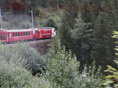 
RhB '645' at Filisur, September 2022